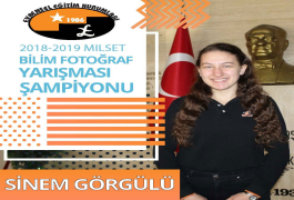 2019 MILSET SCIENCE PHOTO CONTEST’DE EVRENSEL’DEN BÜYÜK BAŞARI!