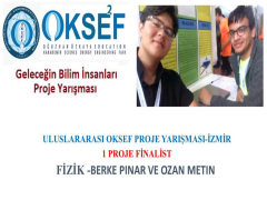 2018-2019 Evrensel Kolej Proje Başarıları