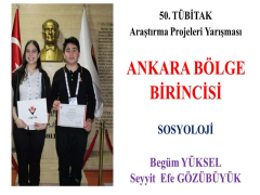 2018-2019 Evrensel Kolej Proje Başarıları