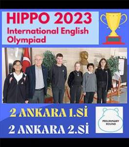 Evrensel KOLEJ Öğrencileri HİPPO Uluslararası İngilizce Dil Sınavında TÜRKİYE İKİNCİSİ ANKARA BİRİNCİSİ OLDU