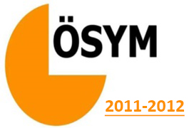 2011-2012 Eğitim Öğretim Yılı  Üniversite Yerleştirme Sonuçları