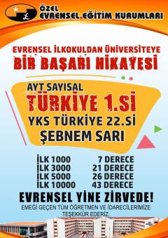 2019-2020 Öğretim Yılı - Ulusal ve Uluslararası Başarılar GÖRSELLERİ GALERİSİ