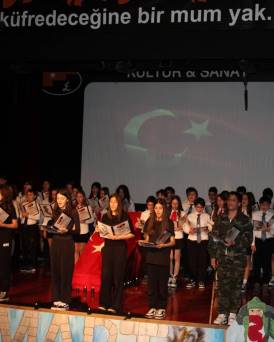 İSTİKLAL ŞAİRİMİZ MEHMET AKİF ERSOY’U, EBEDÎ BAŞKOMUTANIMIZ ATATÜRK’Ü VE AZİZ ŞEHİTLERİMİZLE GAZİLERİMİZİ ANDIK; ÇANAKKALE ZAFERİMİZİ KUTLADIK