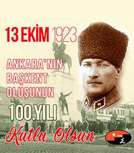 ANKARA’NIN BAŞKENT OLUŞUNUN 100. YILINI KUTLAMA PROGRAMINA DAVETLİSİNİZ