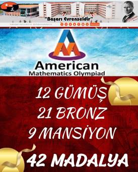 Evrensel Kolej Öğrencilerinden AMO’da Uluslararası Madalya Rekoru