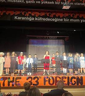YABANCI DİL ŞÖLENİMİZİ YAPTIK