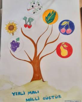 Yerli Malı Haftası Konulu Resim Sergisi