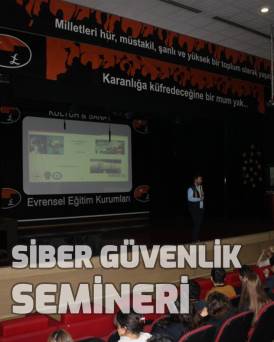EVRENSEL KOLEJ’DE ÖĞRENCİLERE SİBER GÜVENLİK EĞİTİMİ