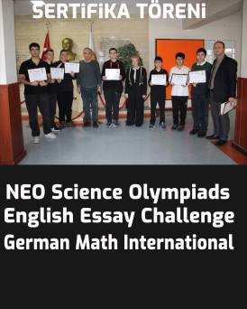 EVRENSEL KOLEJDE SERTİFİKA TÖRENİ