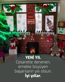 GÖRSEL SANATLAR KULÜBÜ YENİ YIL PANOSU